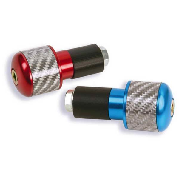 Capete ghidon VICMA albastru, 13,5 mm