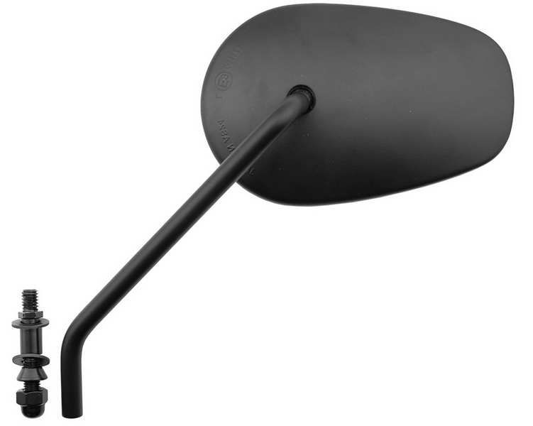 Sistem oglinzi VICMA înălțime 90,0 mm, lățime 145,0 mm, culoare negru, material Metal