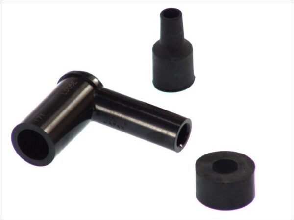 Fișă bujie NGK filet 10, negru, 12 mm