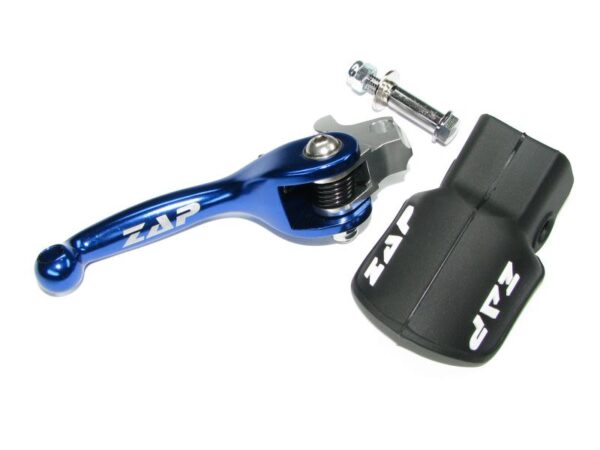 Maneta frână, ghidon ZAP TECHNIX albastru pentru YAMAHA YZ, YZF-R125 125/250/450 2007-2012