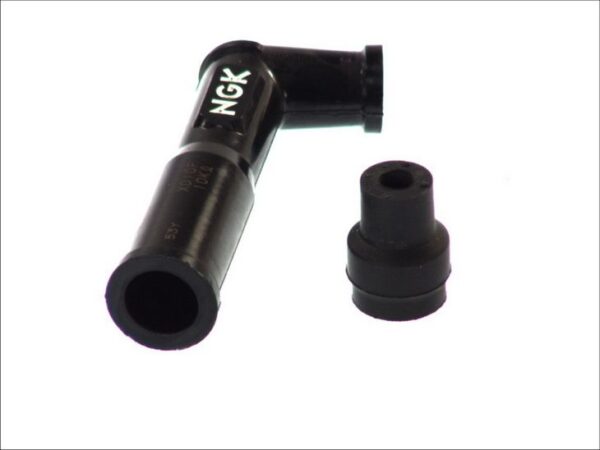 Fișă bujie NGK filet 10, negru, 12 mm
