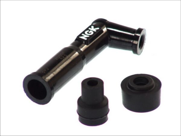 Fișă bujie NGK filet 10, negru, 12 mm pentru HONDA CB 1000/1000 (Pro Link)/1000F/1000K (Goldwing)/1