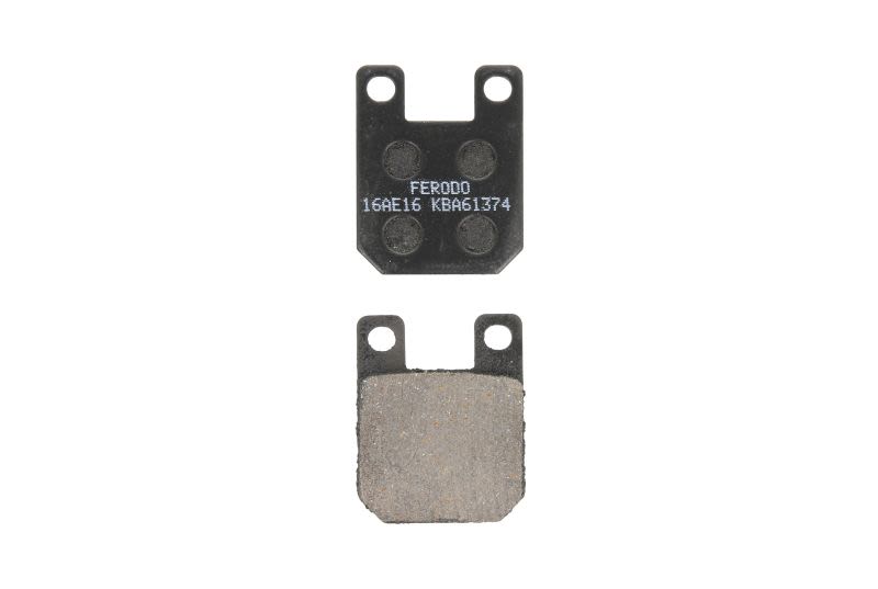 Set plăcuțe frână disc FERODO înălțime 45,1 mm, lungime 36,1 mm, EF, față