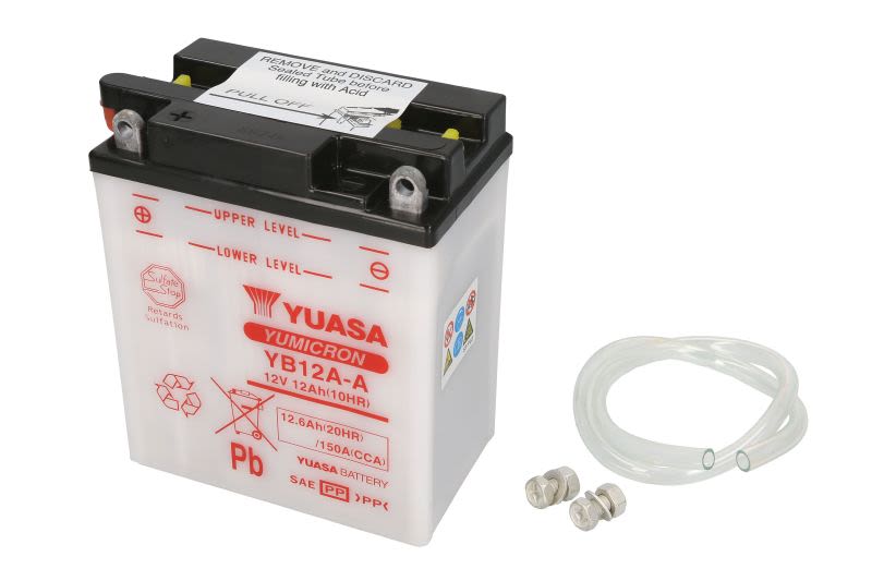 Baterie pornire YUASA 13,0 Ah, cantitate necesară de electrolit 0,8 l, înălțime 160,0 mm, lungime 134,0…