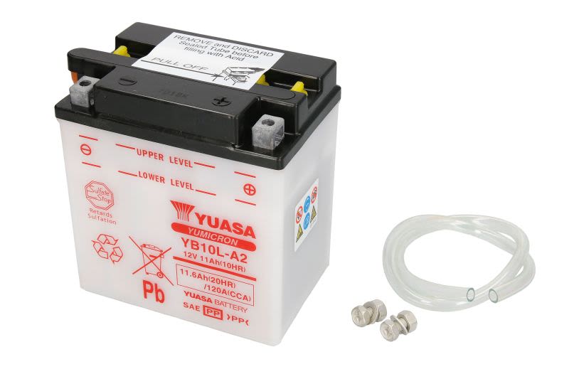 Baterie pornire YUASA 12,0 Ah, cantitate necesară de electrolit 0,8 l, înălțime 145,0 mm, lungime 135,0…