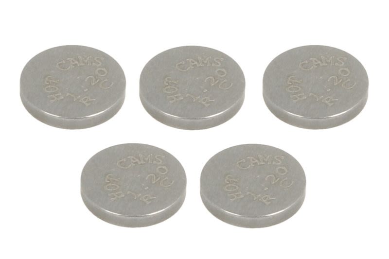 Set pastile reglaj joc supape 4 RIDE diametru 7,48 mm, tip motor 4T, grosime · Ø7,48 × 1,2 mm
