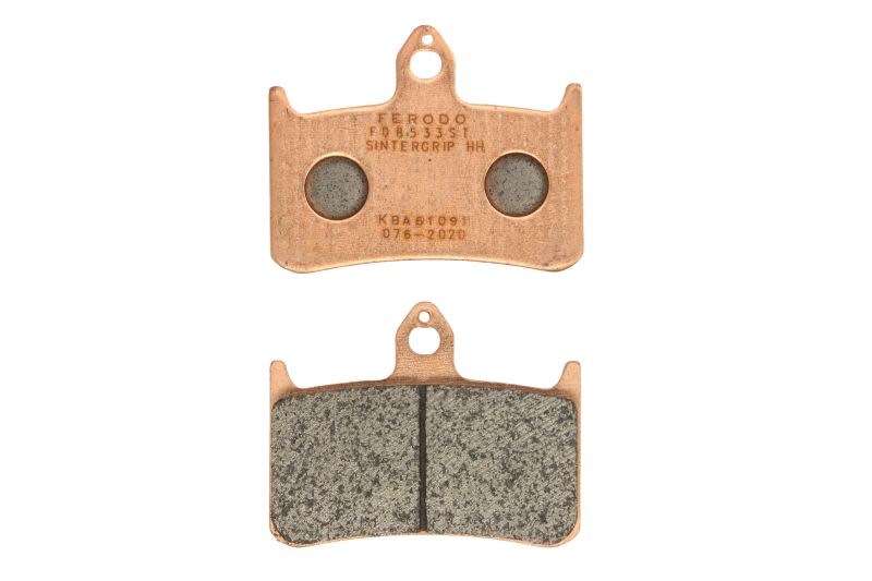 Set plăcuțe frână disc FERODO înălțime 53,8 mm, lungime 68,1 mm, ST, față
