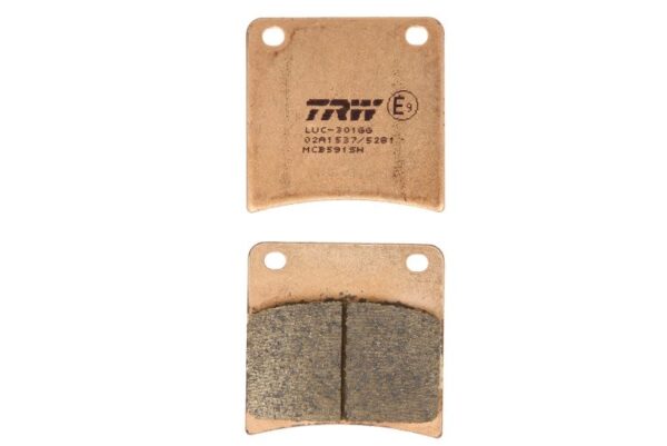 Set plăcuțe frână disc TRW înălțime 57,7 mm, lungime 58,9 mm, SH, spate