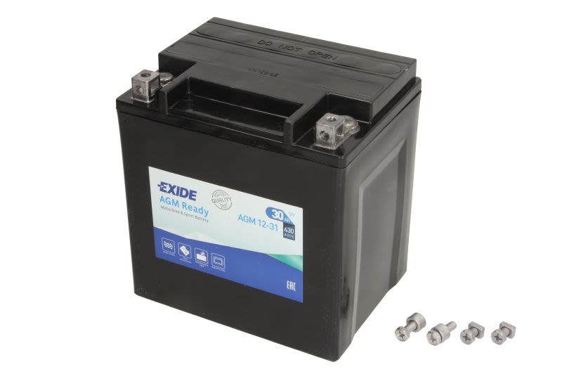 Baterie pornire EXIDE 30,0 Ah, înălțime 175,0 mm, lungime 165,0 mm, lățime 130,0 mm