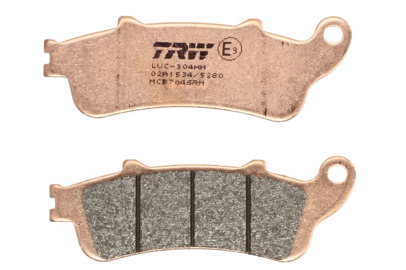 Set plăcuțe frână disc TRW înălțime 40,1 mm, lungime 115,0 mm, SRM, față
