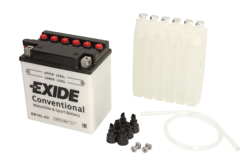 Baterie pornire EXIDE 135 × 90 × 145 mm, 12 V, 11 Ah, 130 A, YB10L-A2