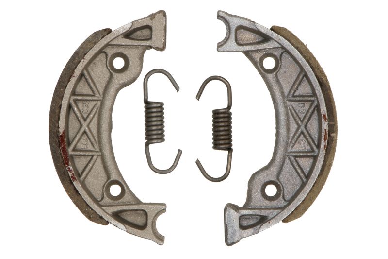 Set saboti frână FERODO diametru 90,0 mm, lățime 18,0 mm, față, cu arcuri Da