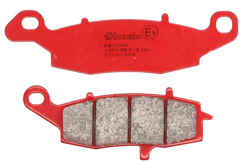 Set plăcuțe frână disc BREMBO înălțime 37,4 mm, lungime 133,5 mm, lățime 109,15 mm, SA
