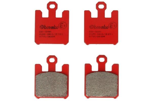 Set plăcuțe frână disc BREMBO înălțime 49,5 mm, lungime 38,7 mm, lățime 38,7 mm, SA