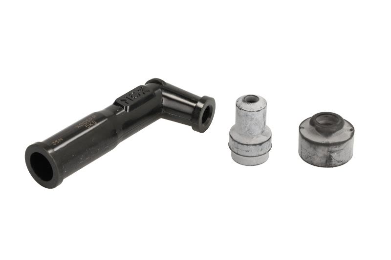 Fișă bujie NGK filet 10, negru, 12 mm