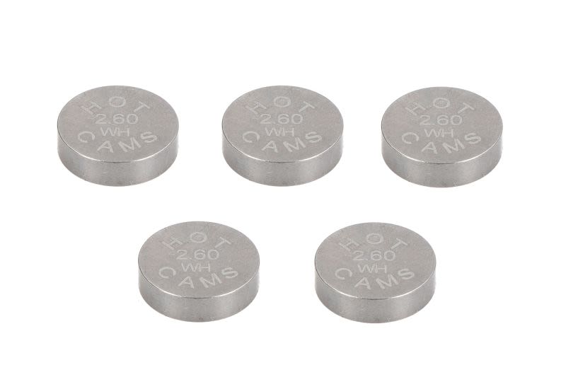 Set pastile reglaj joc supape 4 RIDE diametru 10,0 mm, tip motor 4T, grosime · Ø10 × 2,6 mm