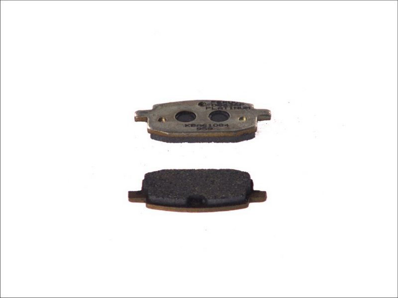Set plăcuțe frână disc FERODO față/spate, platină P, utilizare stradă, 27 × 61 × 7,3 mm