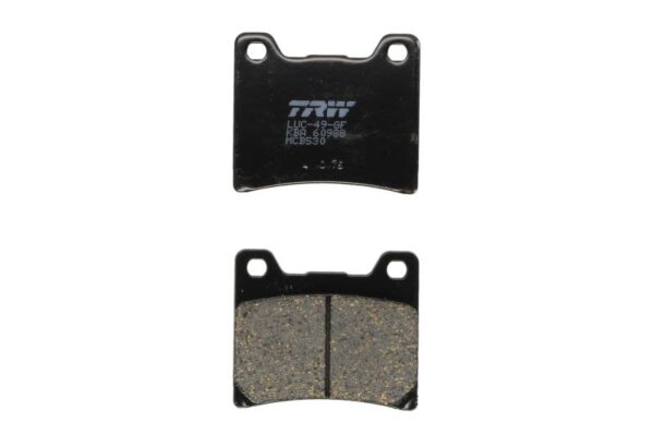 Set plăcuțe frână disc TRW înălțime 54,7 mm, lungime 63,2 mm, lățime 63,2 mm, față