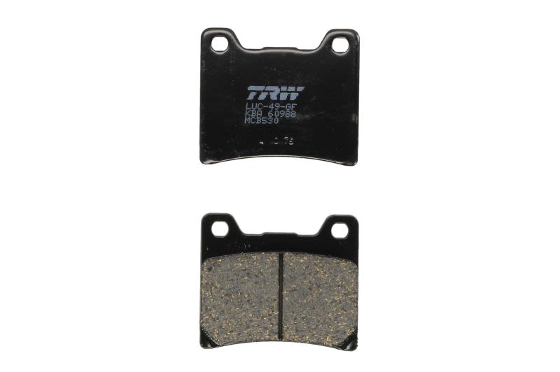 Set plăcuțe frână disc TRW înălțime 54,7 mm, lungime 63,2 mm, lățime 63,2 mm, față