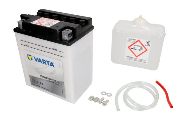 Baterie pornire VARTA 136 × 91 × 166 mm, 12 V, 14 Ah, 190 A, YB14-A2 pentru ARCTIC CAT ALTERRA 50
