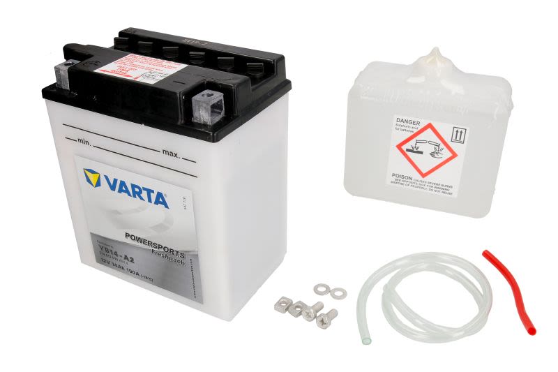 Baterie pornire VARTA 136 × 91 × 166 mm, 12 V, 14 Ah, 190 A, YB14-A2