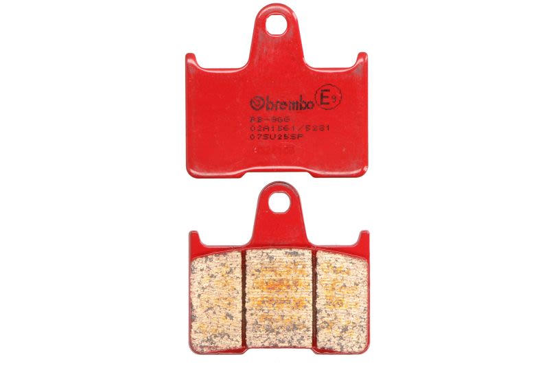 Set plăcuțe frână disc BREMBO înălțime 57,1 mm, lungime 59,7 mm, SP, spate