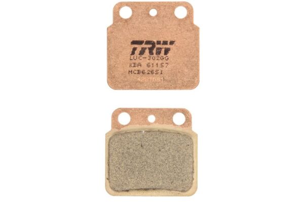 Set plăcuțe frână disc TRW înălțime 45,1 mm, lungime 47,1 mm, SI, față