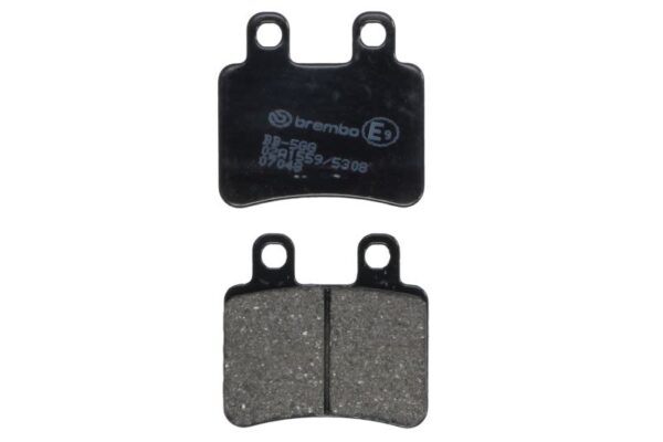 Set plăcuțe frână disc BREMBO înălțime 47,1 mm, lungime 49,9 mm, lățime 49,9 mm, față