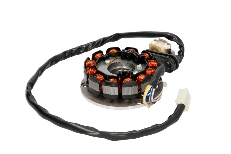 Stator alternator INPARTS distanță între șuruburi 71 mm, număr spire 12,0 buc., număr fire 4,0 buc.