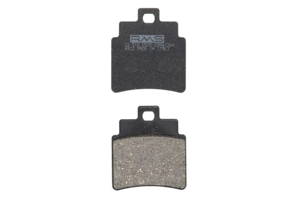 Set plăcuțe frână disc RMS înălțime 51,0 mm, lungime 44,5 mm, față, material Organic