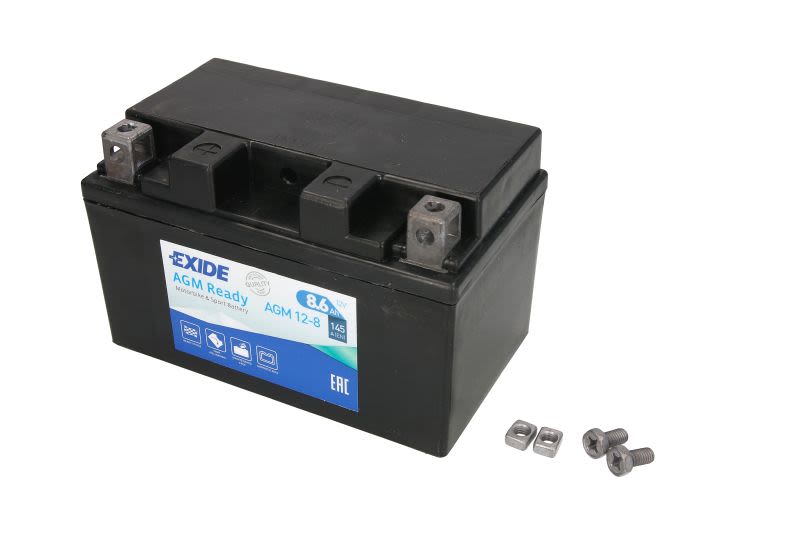 Baterie pornire EXIDE AGM, 9,0 Ah, înălțime 95,0 mm, lungime 150,0 mm