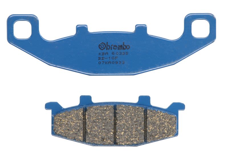 Set plăcuțe frână disc BREMBO înălțime 34,6 mm, lungime 141,0 mm, lățime 95,2 mm, 33