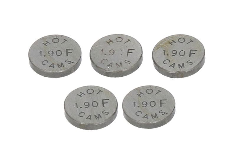 Set pastile reglaj joc supape 4 RIDE diametru 10,0 mm, tip motor 4T, grosime · Ø10 × 1,9 mm