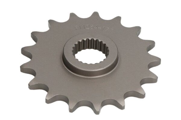 Pinion lanț JT față, lanț 520, 17 dinți, oțel pentru APRILIA ETX, PEGASO, TUAREG 350/600 1988-1993