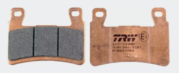 Set plăcuțe frână disc TRW înălțime 55,3 mm, lungime 74,5 mm, TRQ, față