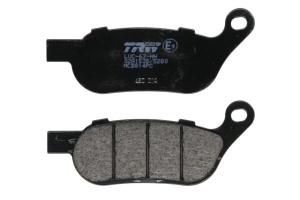 Set plăcuțe frână disc TRW înălțime 50,8 mm, lungime 127,1 mm, PC, față