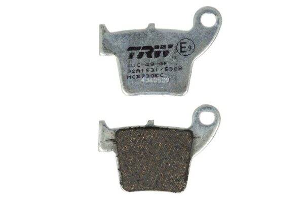 Set plăcuțe frână disc TRW înălțime 43,9 mm, lungime 59,7 mm, EC, față