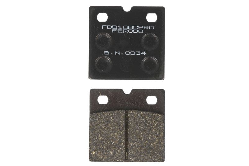Set plăcuțe frână disc FERODO înălțime 53,8 mm, lungime 55,7 mm, CP1, spate