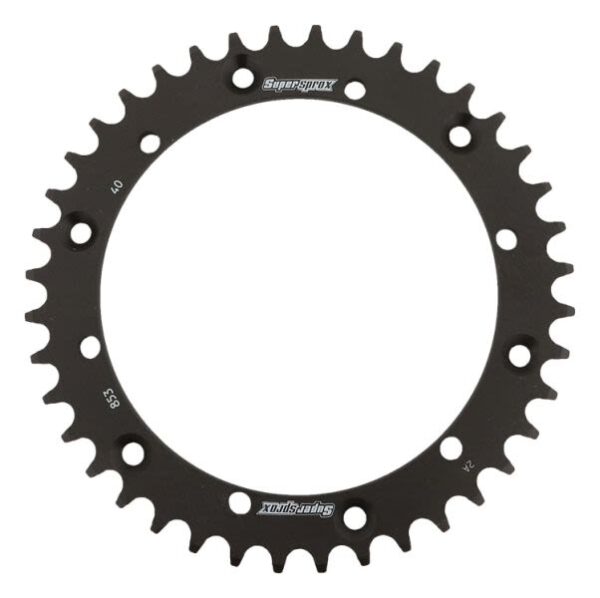 Foaie lanț SUPERSPROX spate, lanț 520, 40 dinți, oțel pentru KREIDELER 170; YAMAHA TT, YFM, YFS, YZ 125-660 1988-2007