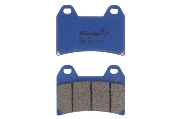 Set plăcuțe frână disc BREMBO înălțime 55,5 mm, lungime 75,1 mm, lățime 75,1 mm, față