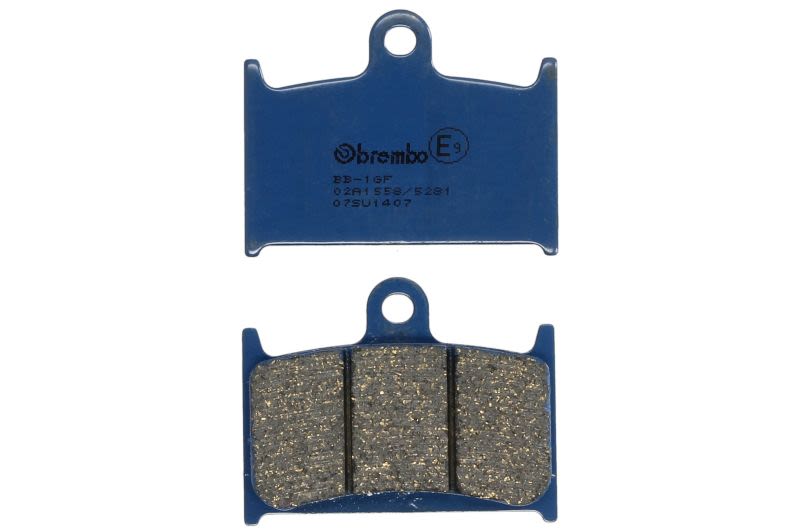 Set plăcuțe frână disc BREMBO față, carbon, utilizare stradă, 55 × 69,8 × 8,5 mm