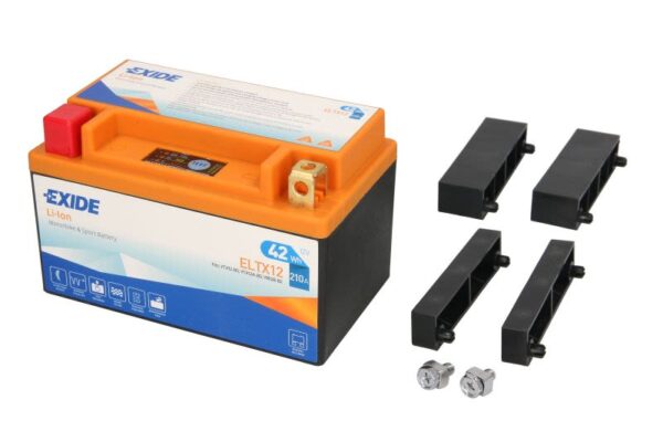 Baterie pornire EXIDE 4,0 Ah, înălțime 95,0 mm, lungime 150,0 mm, lățime 90,0 mm