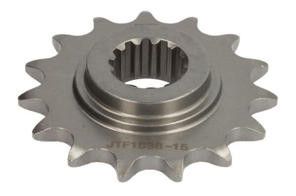 Pinion lanț JT față, lanț 520, 15 dinți, oțel pentru KAWASAKI Z, ZR 750/800 2003-2016