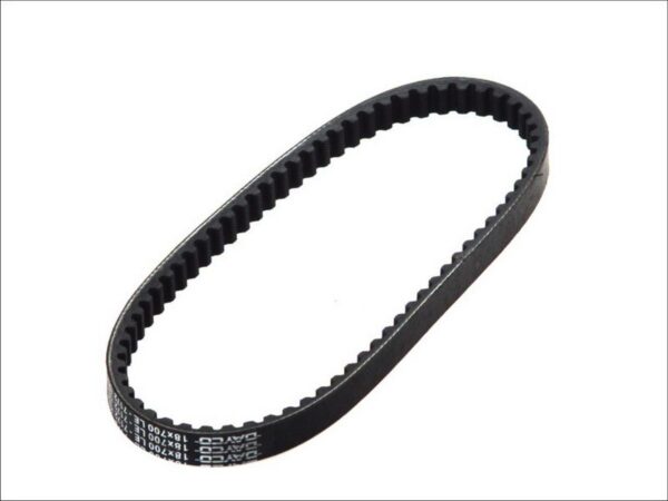 Curea transmisie DAYCO lățime 18 mm, lungime 700 mm pentru HONDA SFX, SJ, SR, SRX, SXR; PEUGEOT SV, ZENITH 50 1990-1998