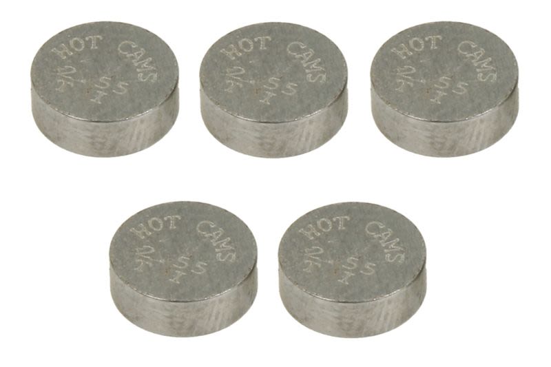 Set pastile reglaj joc supape 4 RIDE diametru 7,48 mm, tip motor 4T, grosime · Ø7,48 × 2,55 mm