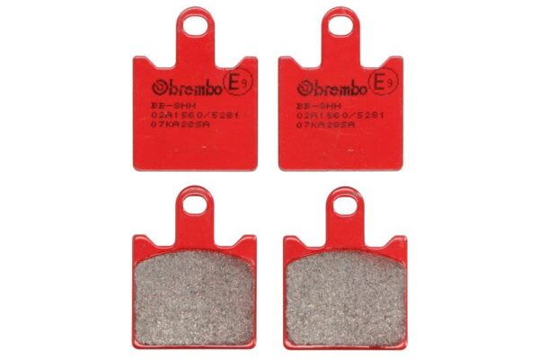 Set plăcuțe frână disc BREMBO înălțime 49,5 mm, lungime 37,4 mm, lățime 37,4 mm, SA