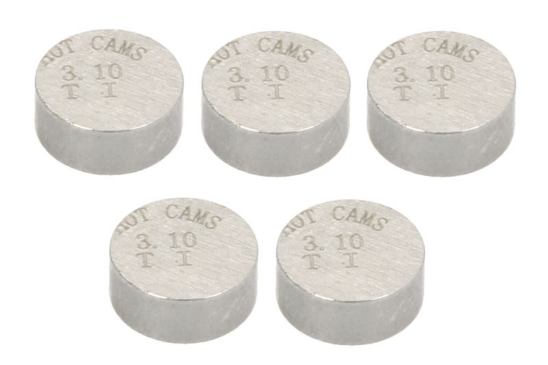 Set pastile reglaj joc supape 4 RIDE diametru 7,48 mm, tip motor 4T, grosime · Ø7,48 × 3,1 mm