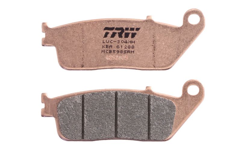Set plăcuțe frână disc TRW înălțime 38,9 mm, lungime 102,1 mm, SRM, față
