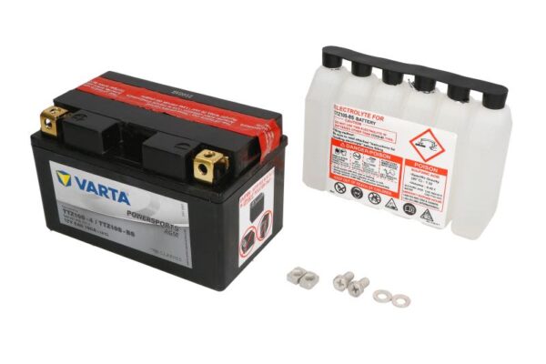 Baterie pornire VARTA 150 × 87 × 93 mm, 12 V, 8 Ah, 150 A, TTZ10S-BS pentru APRILIA RSV 50-110
