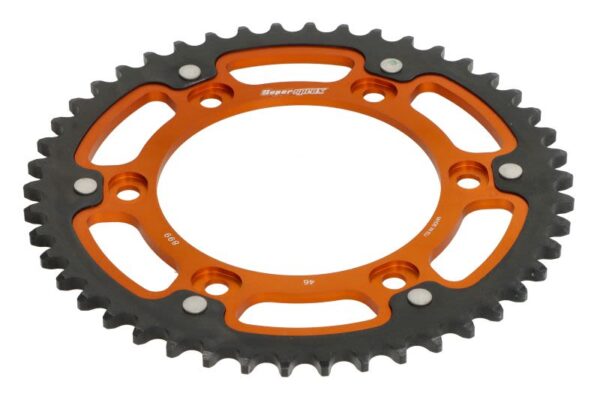 Foaie lanț SUPERSPROX spate, 46 dinți, aluminiu